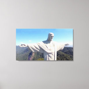 Cristo da canvas do remetente 36x20