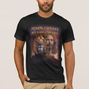 Cristo de Jesus Camisa Personalizada Meu Senhor e 