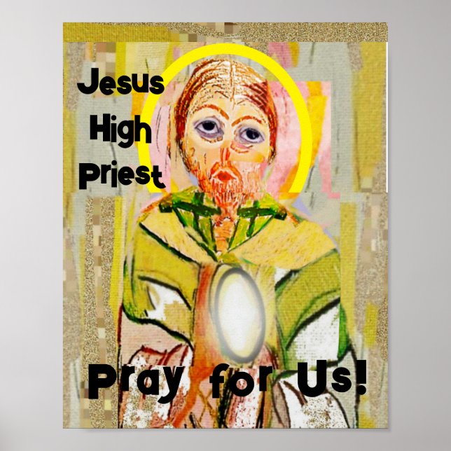 Cristo do Padre Poster (Frente)