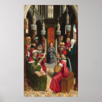 Cristo e Médicos - Poster de Belas Artes dos Reis