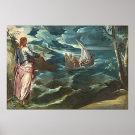 Cristo Galilee - Jacopo Tintoretto Fine Art Poster