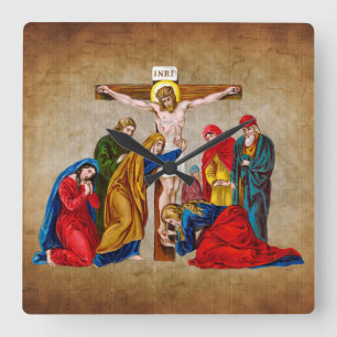 Cristo JESUS NO RELÓGIO CRUZADO