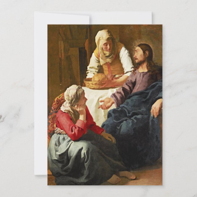 Cristo na Casa de Martha e Maria (Frente)