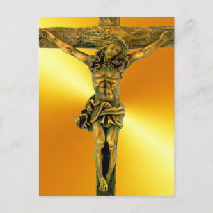 Cristo no Cartão postal cruzado