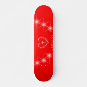 Cristo no seu skate cardíaco