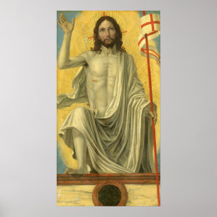 Cristo Risen - Poster de artes plásticas de Bergog
