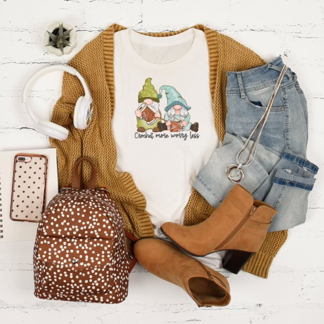 Crochet Mais Preocupada Menos Camisa De Capa Longa (Criador carregado)
