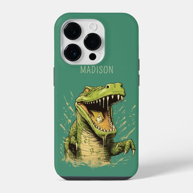 Crocodilo de Nome Personalizado (Verso)