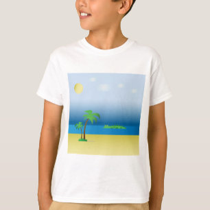 Crocodilo em T-Shirt oceano