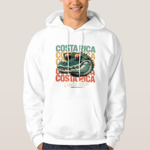 Crocodilo legal Costa Rica - Design de Camisa Retr