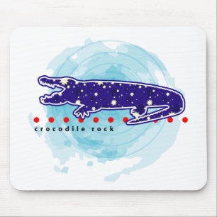 Crocodilo Rock Mousepad