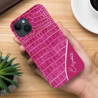 Crocodilo Rosa Quente Personalizado
