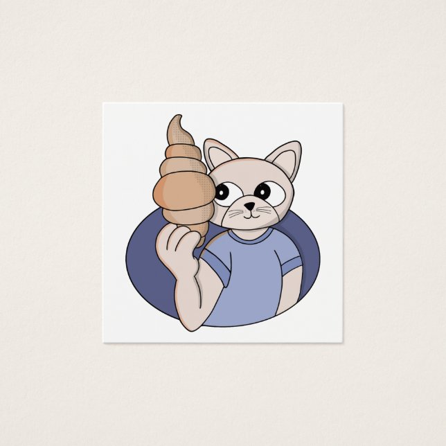Croissant Divertido Gato (Frente)