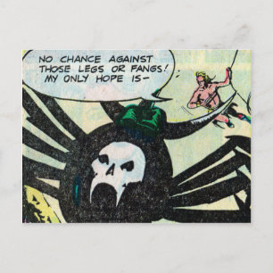 Crom e o Deus Aranha do AKKA Cartão Postal nº 3 de