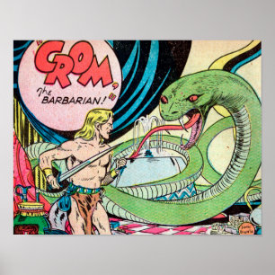 Crom o impressão bárbaro #1 da arte