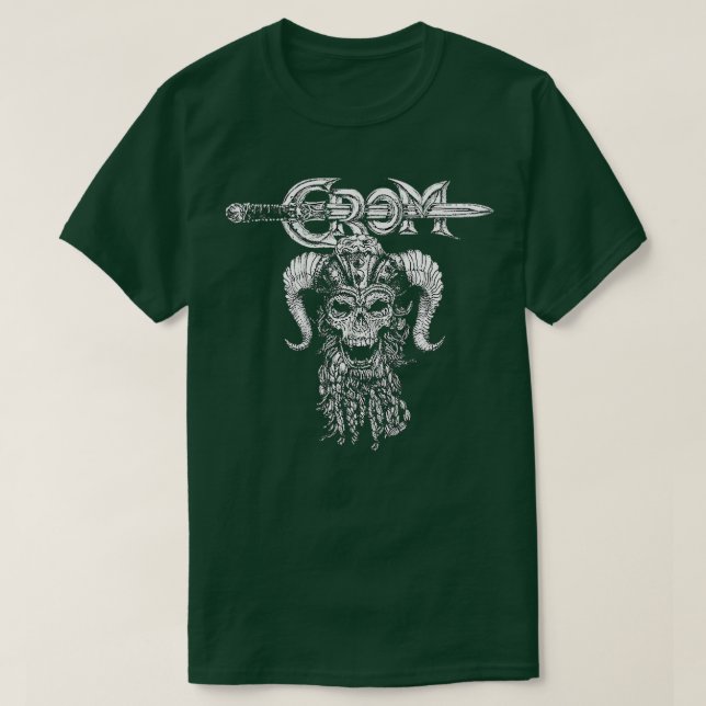 Crom Para Camisas Escuras (Frente do Design)
