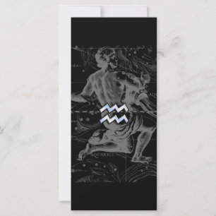 Cromo como Aquarius Zodiac Sinal em Hevélio