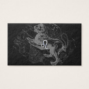 Cromo Como Leo Zodiac Constellation Map Hevelius
