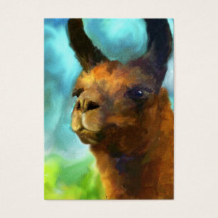 Cromos de colecção da arte do lama ACEO