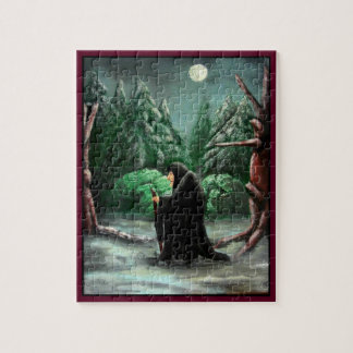 Crone idoso - quebra-cabeça