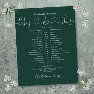 Cronograma de Casamento Emerald Heart Script