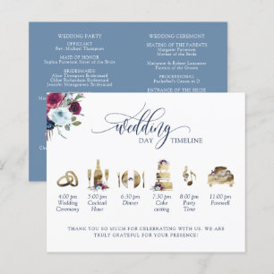 Cronograma do Programa Casamento de Berry Dusty Bl