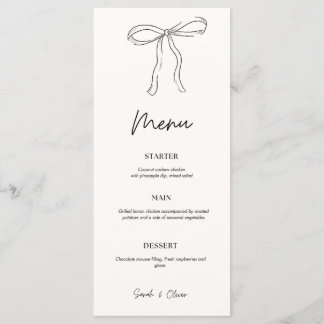 Cronograma do Programa de Casamento – Arco Minimal