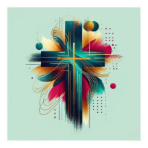 Cross Christian poster