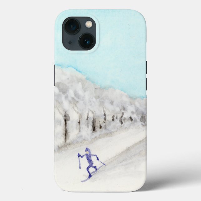 Cross Country Skier (Verso)