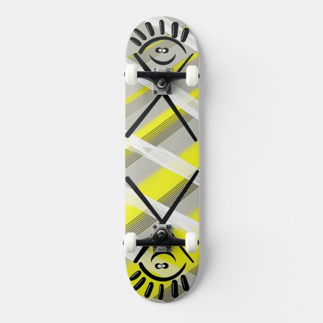 Cross Eyes – Minimal Urban Skateboard (Frente)