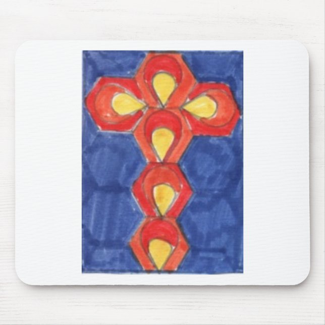 Cross Motif Mousepad (Frente)