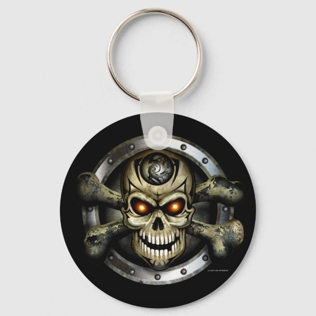 Crossbones Chaveiro (Frente)