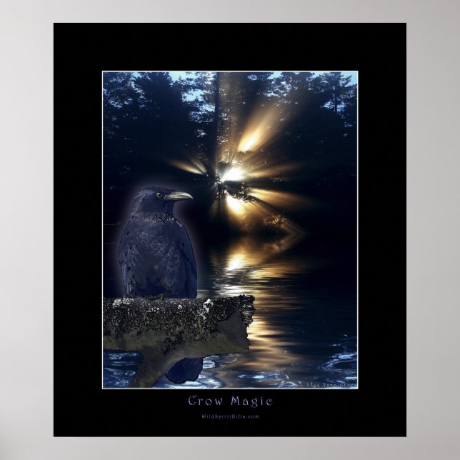 CROW Fantasy Art Poster (Frente)