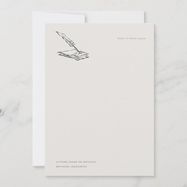 Crow-quilled page- Regency Correspondence (Frente)