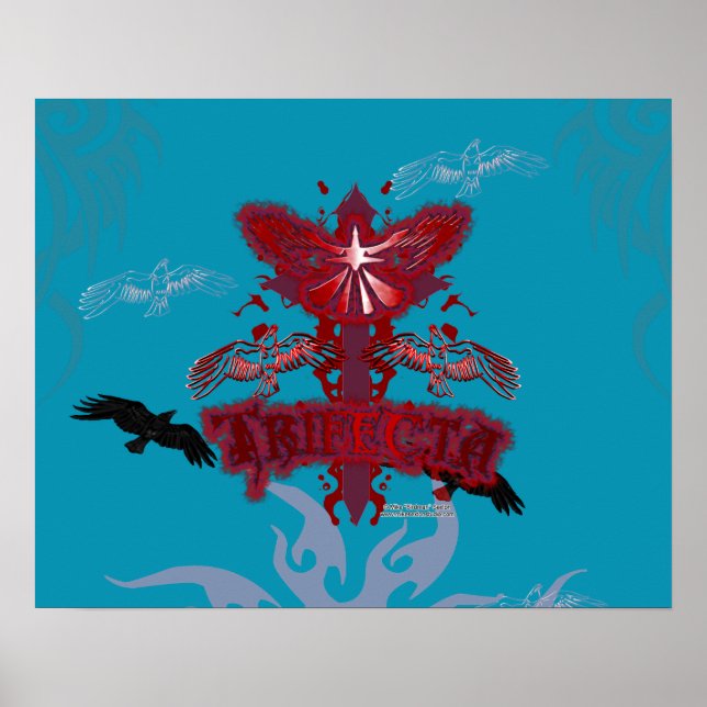 Crow Trifecta Poster (Frente)