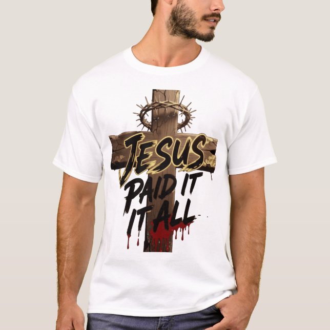 Crown of Thorns Jesus Shirt – Christian T-Shirt (Frente)