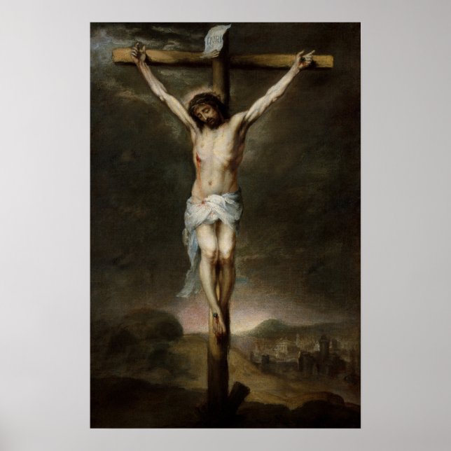 Crucificação de Jesus Poster (Frente)
