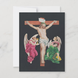 Crucificação medieval do Cristo de Jesus