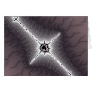 Crucifixo - Cartão Fractal