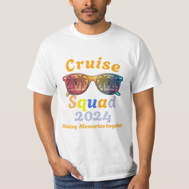 Cruise Squad 2024 Cruising Vacation Men T-Shirt (Frente)