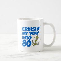 Cruisin minha maneira na caneca 80