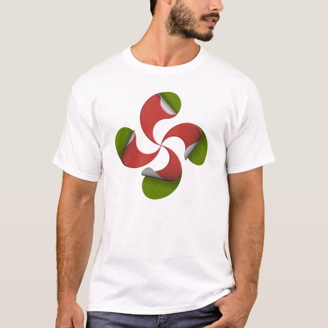 cruz basca t-shirt (Frente)
