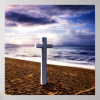 Cruz Branca na Poster da Praia