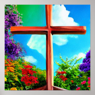 Cruz Castanha em Poster de Jardim