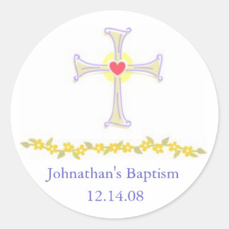 Cruz com Autocolantes