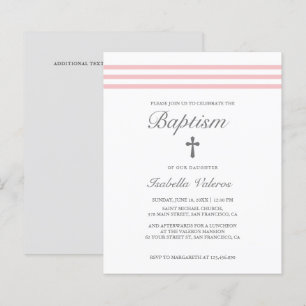 Cruz de Cinzas rosa-palha-pastel com espartilho El