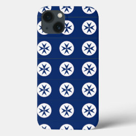 cruz de octógono BLUE CORSAIR STYLE