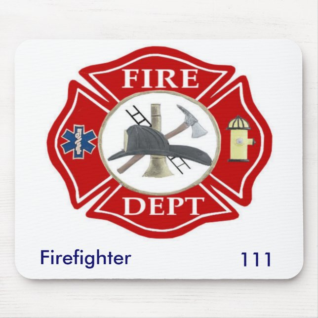 Cruz maltesa Mousepad (Frente)