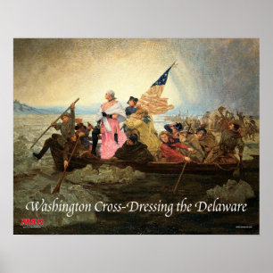 Cruz-Molho de Washington o poster de Delaware