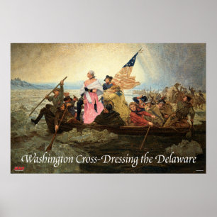 Cruz-Molho de Washington o poster de Delaware